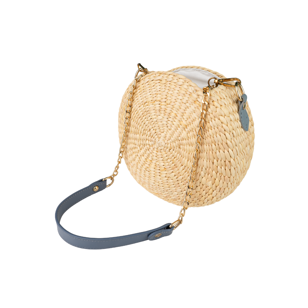 MARIGOLD Round Woven Bag
