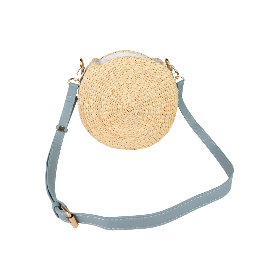 MARIGOLD Round Woven Bag