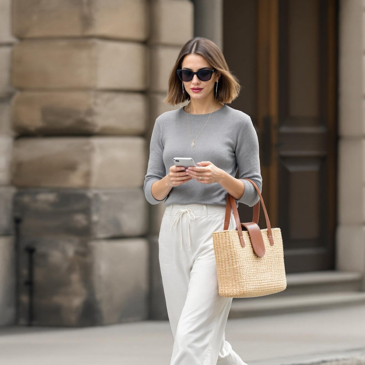 BLOOM CLOVE PINK HANDBAG