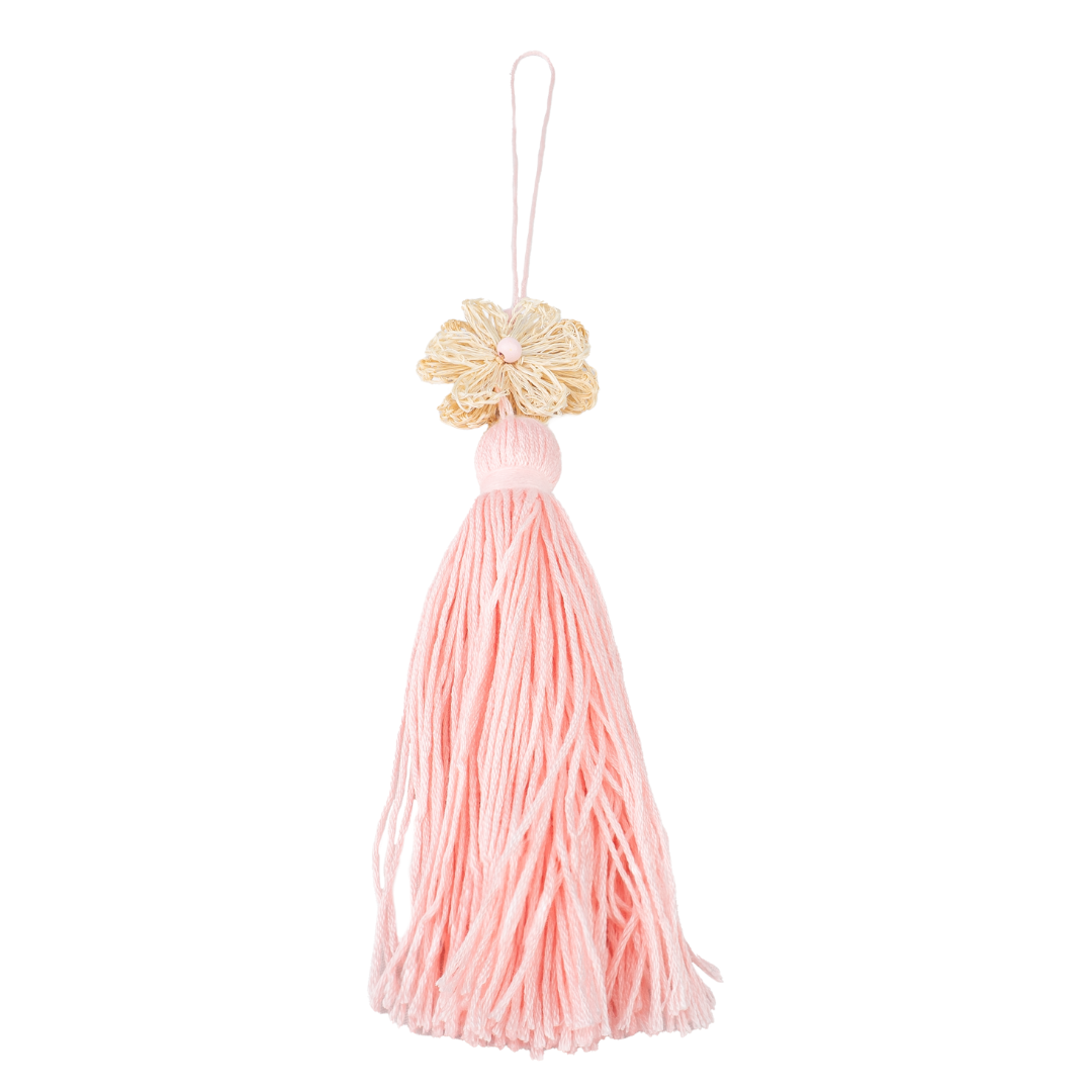 LUNA -  Floral Tassel Charm