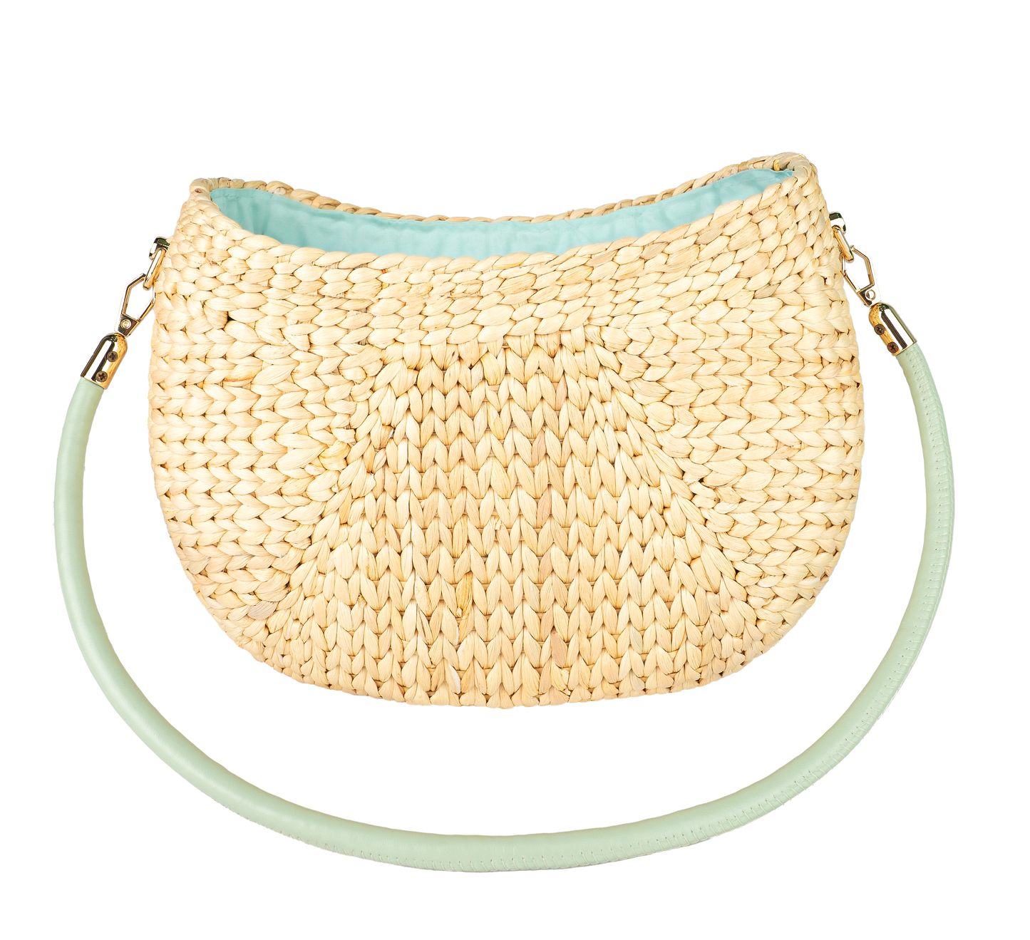 POPPY Woven Shoulder Bag