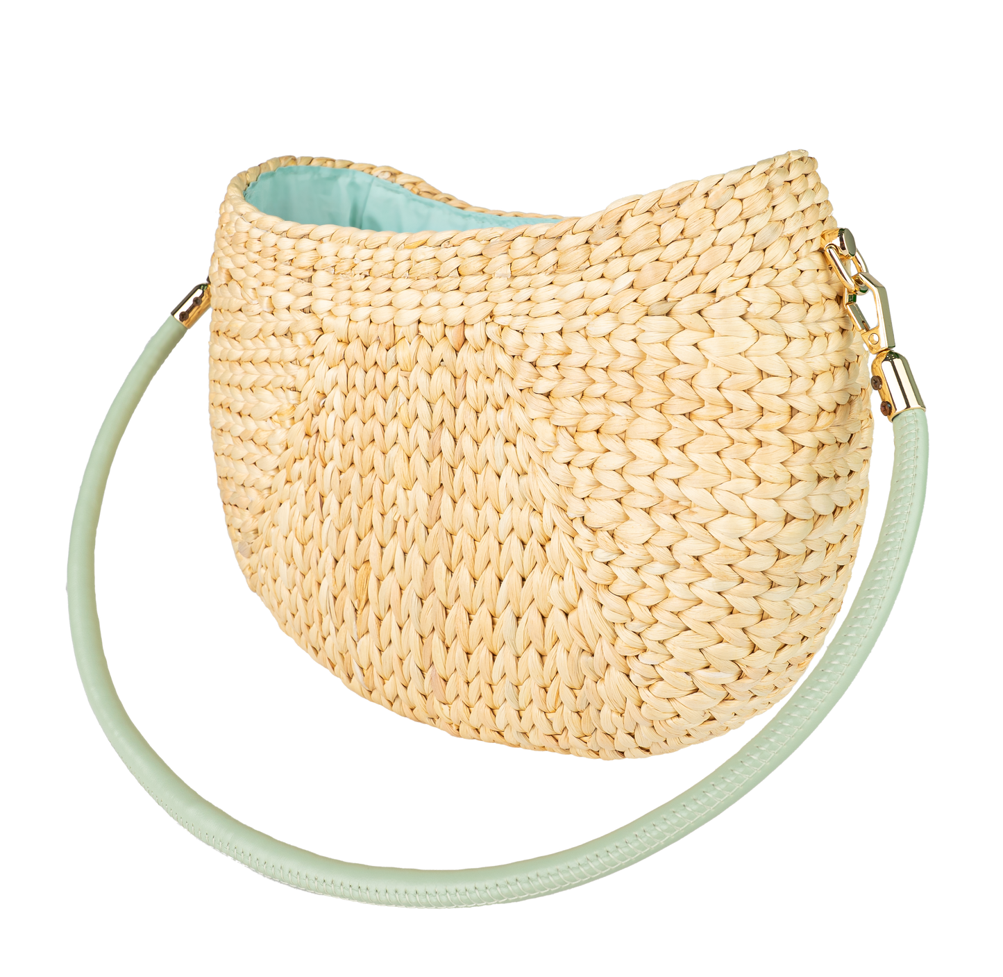 POPPY Woven Shoulder Bag